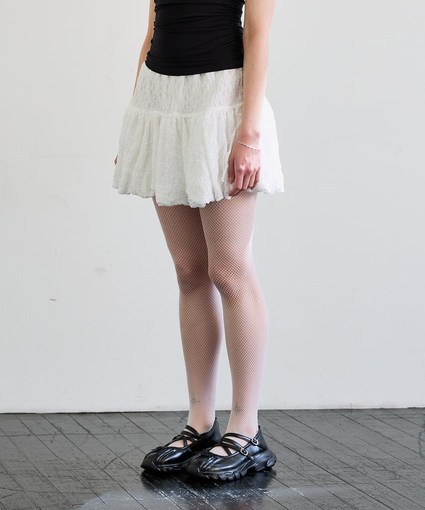 Alikim Annie Balloon Skirt Pants / White