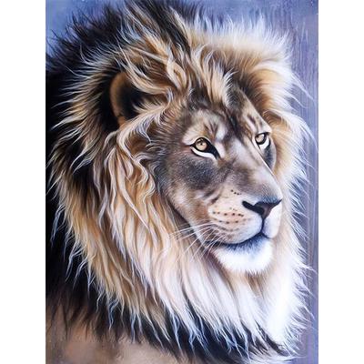5D DIY Animal Leão Diamante Bordado Artesanato Diamante Pintura Ponto Cruz Mosaico Decoração Para Casa