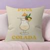 Hot MMmargarita Cocktail Arted  Pillow Cover Sofa Cushion Cover Home Room Decoration Children Gift