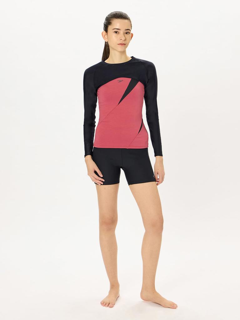 Speedo SWARM Rashguard SFW72450 Black O Women's