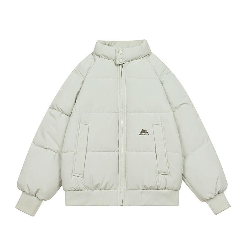 Student winter new stand-up collar short down cotton loose large size padded jacket women's padded jacket warm padded jacket