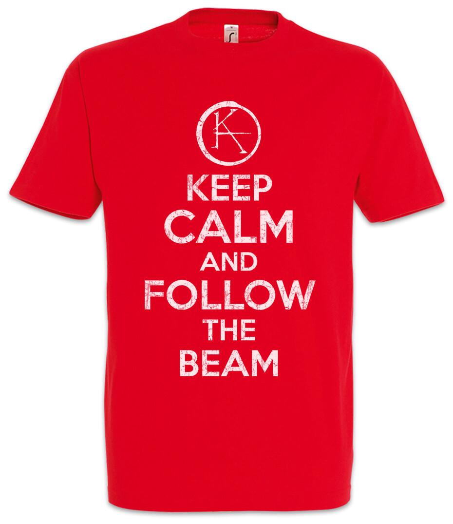 

Keep Calm And Follow The Beam Men s T-Shirt The Dark The Dark Tower Insignia 3XL