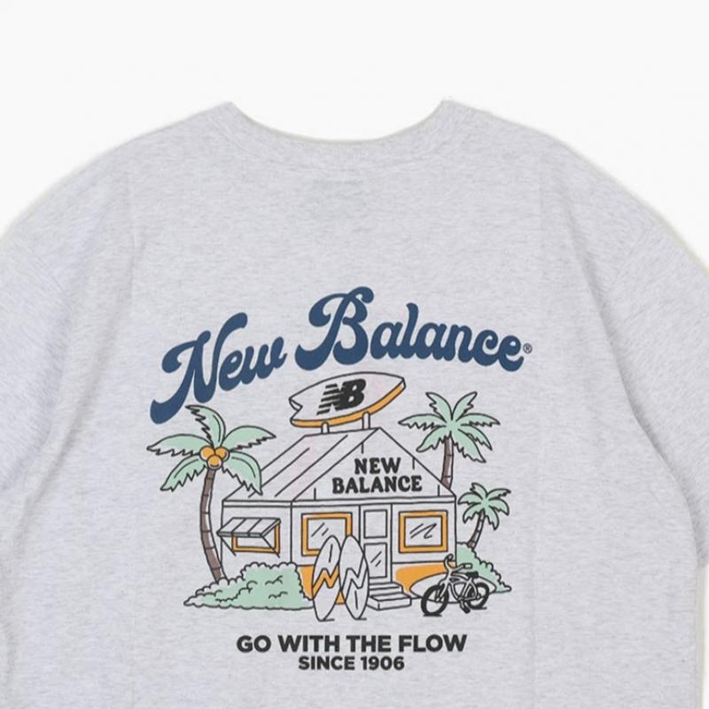 New Balance Tee Nqj Nbnefco243 16 Uni Nb Boy Board Shop Short Sleeve Tee  S