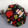 Weihnachts-Feiertags-Schirm, Tragbarer 3-fach Kompakter Schirm, Weihnachtsgeschenk ES422