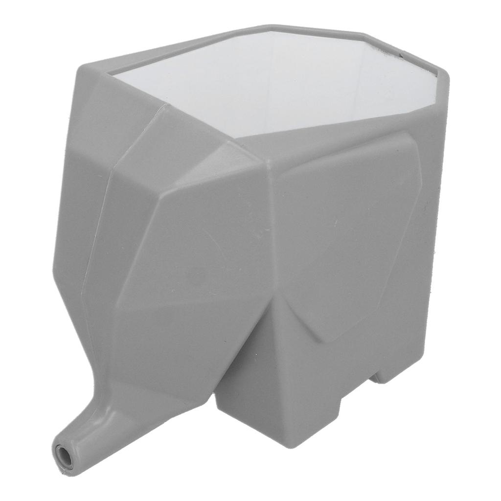 Kjøkken Servise Avrenningsstativ Plast Elefantform Oppbevaringsstativ Avrennende Verktøy for HjemmetGrå