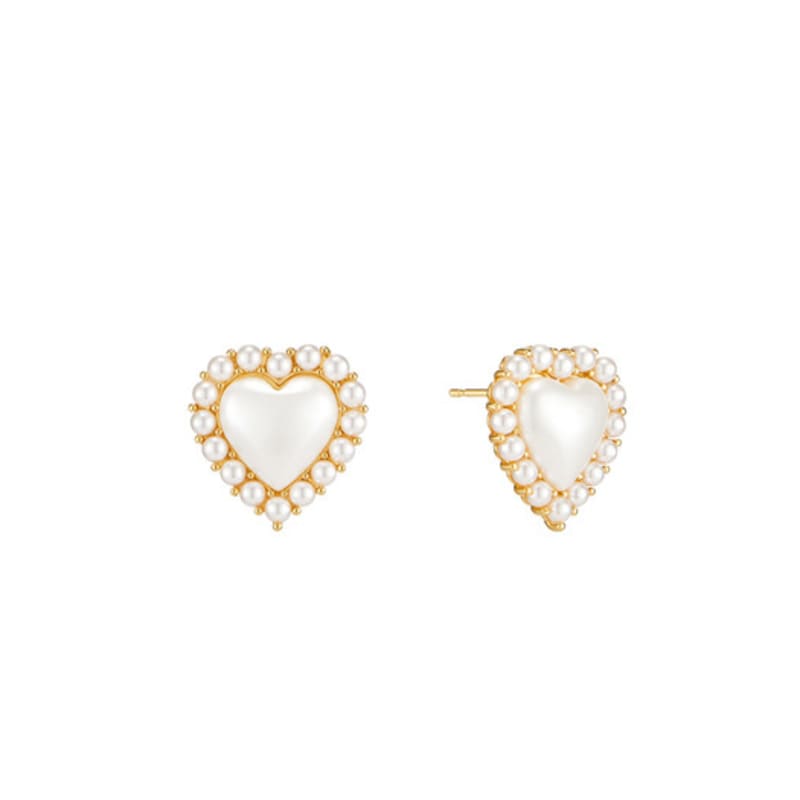 TATIANA [Silver925] Ameli Heart Earring_EC1689