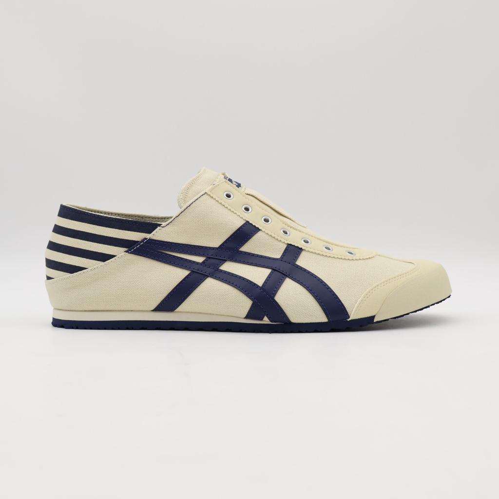 1183C233-250 Onitsuka Tiger Mexico 66 Paraty Natural Navy (Men's)