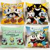 POPULAR G-GCupheadS Cushion Cover Comfortable Reversible Pillow Cover Ideal for Car Sofa Bedroom & Beyond