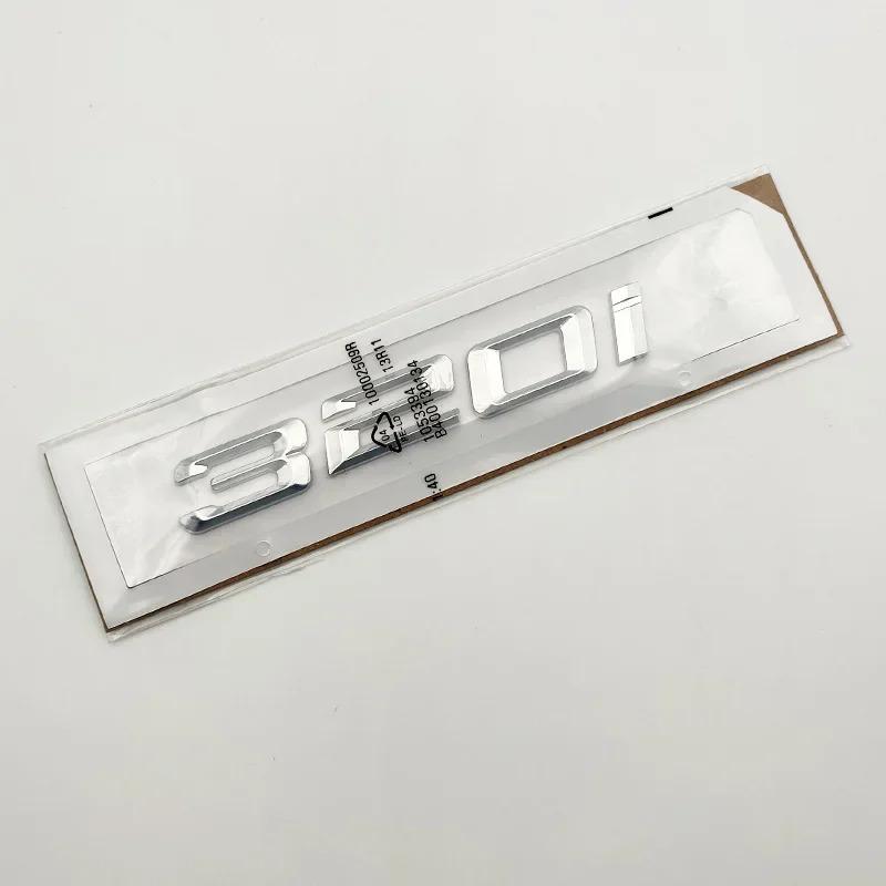Chrome Car Trunk Letters Stickers For BMW 3Serie F30 E90 G20 E46 316i 318i 320i 325i 328i 330i 335i 340i Emblem Logo Accessories