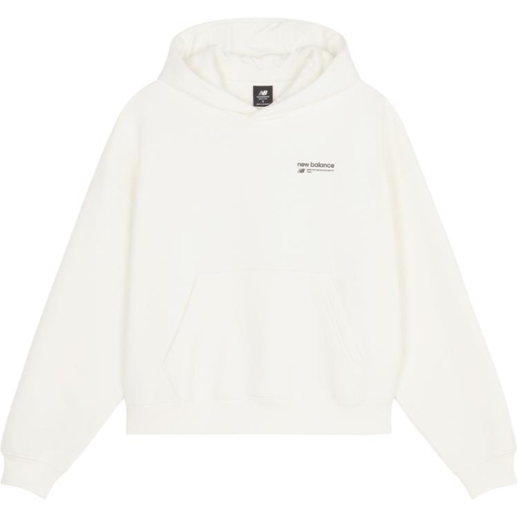 New Balance Sweatshirt Women s White WT33531-SST L