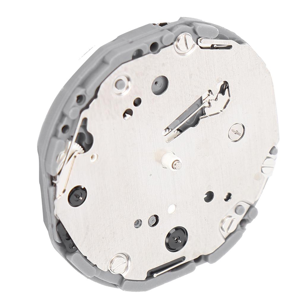 VD85 Quartz Watch Movement Alloy Watch Movement Replacement Accessories with Pin Silver