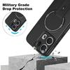 Shockproof Bracket Armor Magnetic Holder Case For OPPO Reno 13 13F Reno13 Pro Reno13F 5G Magsafe Wireless Charge Cover