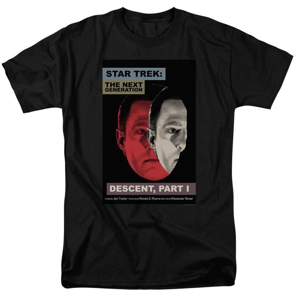 Star Trek - Tng Season 6 Episode 26 - Adult Unisex Short Sleeve T-Shirt - Black L