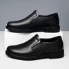Fashion Genuine Leather Men's Slip On Footwear Male Formal Business Shoes Wedding Party Men Loafers Breath Driving Shoes Lazy Moccasins