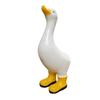 Resin Duck Ornaments Multi-Purpose Festival Animal Decor Ornament Lifelike Resin Decorative Figurine for Pool Yard Outdoor Decor