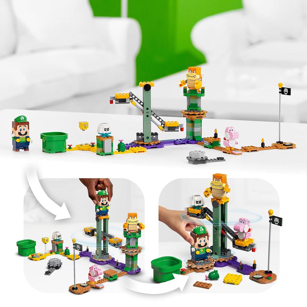 LEGO Super Mario LEGO Luigi and the Beginning of Adventure Starter Set Carrying Case Included [Manufacturer Benefit] ~ 71387+