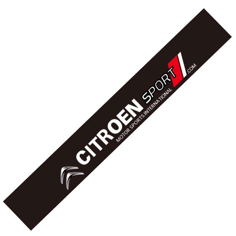 

Car Windshield Decoration Sticker Decal Waterproof Accessories For Citroen C4 C3 C5 C5X e-C4 X e-C3 C-Elysee Berlingo C1 C6 C2