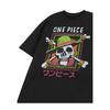 One Piece Mens Skull Short-Sleeved T-Shirt