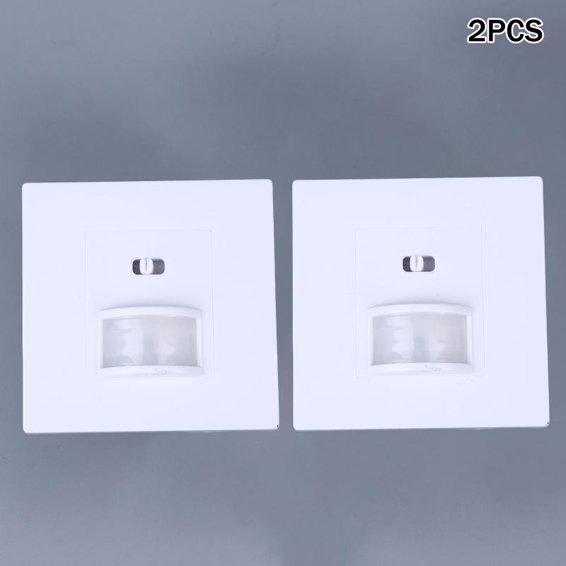 Human Infared Auto Sensing Switch, 2-Wire LED PIR Motion Sensor, Time Delay Adjustment, AC 110-240V DC 9-24V