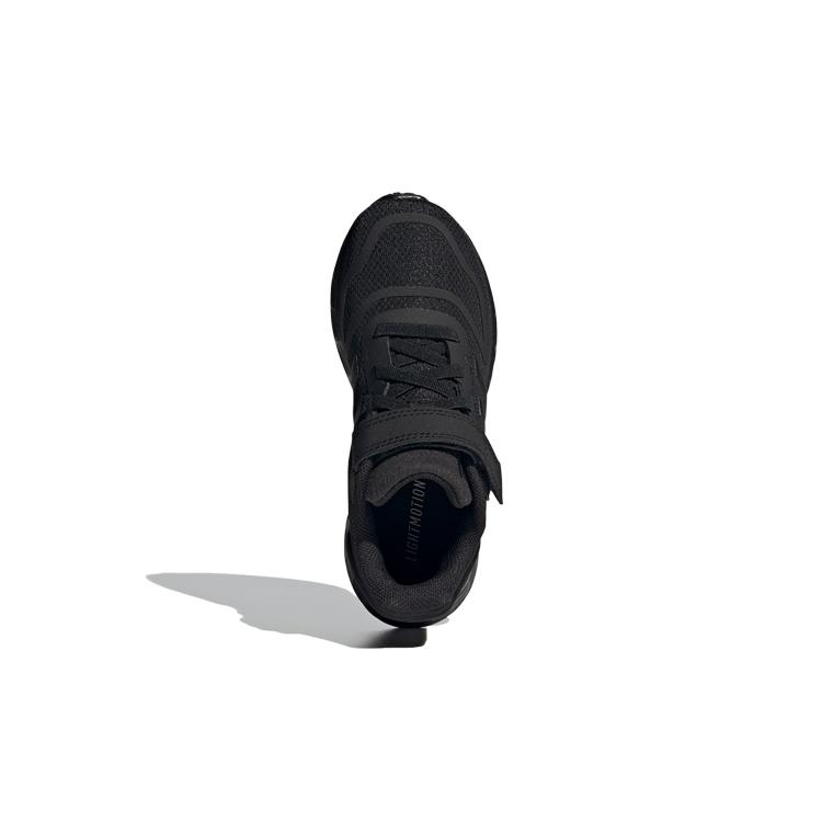 adidas Duramo 10 EL K Fabric Comfortable Abrasion Resistant Low Top Kids' Running Shoes Black Kids' GZ0637