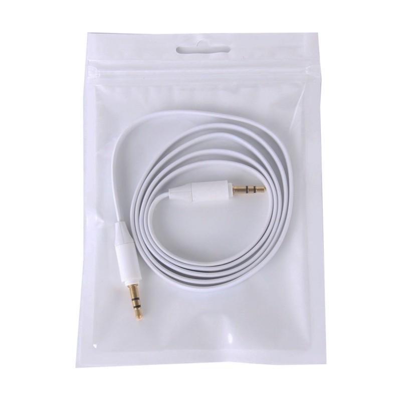 3.5mm blanc Aux Audiophile Grade 