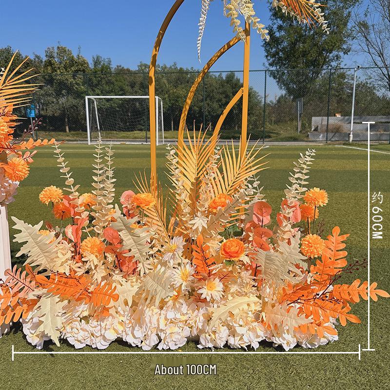 Silk Floral Wedding Aisle & Wall Decoration