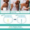 40Pcs/Set Male Disposable Disposable Dog Diaper Hygienic Design Training Diaper  for Pet Training