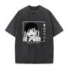 Anime Chainsaw Man Higashiyama Kobeni Cute Print Tee Men Women Manga Tshirts Washed Cotton T Shirt Harajuku Unisex Tshirt
