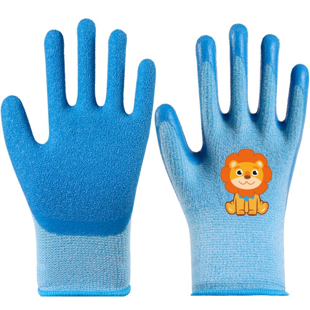 

Waterproof Beach Gloves Non-Slip Cartoon Animal Pattern Gardening Gloves Breathable Puncture-resistant Safety Gloves S