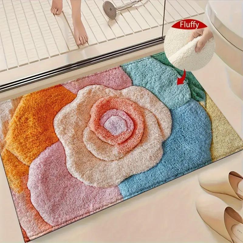 Living Room Entrance Carpet Kitchen Bathroom Bathroom Door Mat Dirt Resistant Floor Mat