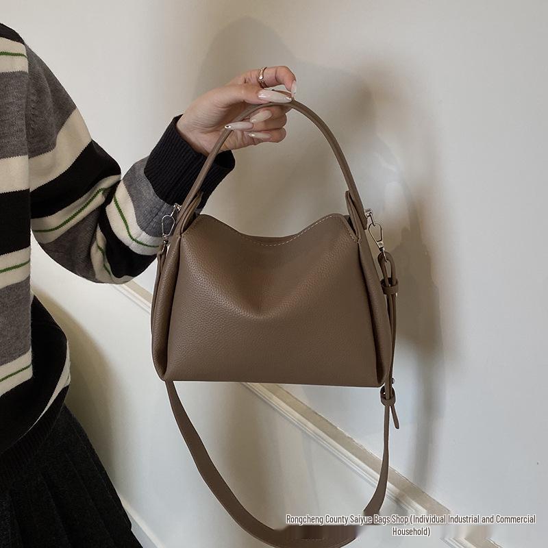 2025 Trendige Damen Luxus Crossbody Bucket Bag: Schick, hochwertig und kompakt