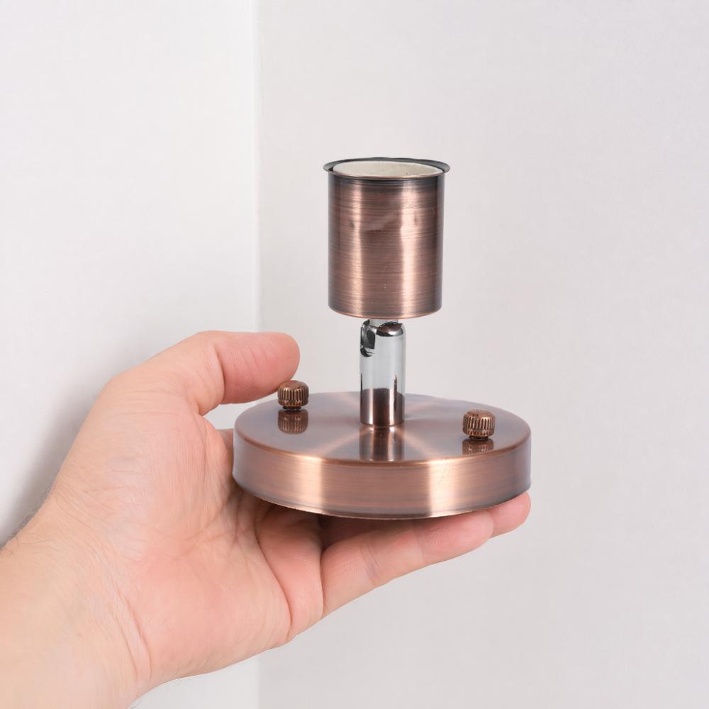 180° Rotating Ceiling Light Ceramic Iron Single Socket Modern Bulb Holder  Dining Room