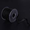 1 Roll Black Premium Non-Elastic Cloth Ribbon Accessories 20 Yards Gift Wrapping Band Decorative Strap for Wedding Party DIY