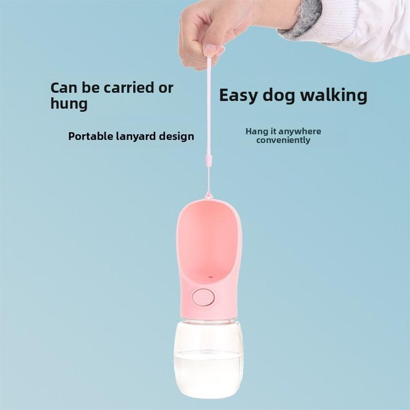 Kubek na wodę dla psa, kubek przenośny, dozownik wody dla zwierząt na zewnątrz, przenośne urządzenie do podawania i picia wody dla psa na zewnątrz, przenośna butelka na wodę dla psa na zewnątrz