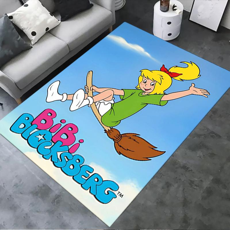 2026 NEW Bibi Blocksberg Carpet Rug for Living Room Bedroom Home Sofa Decoration,Kids play Non-slip Floor Mat
