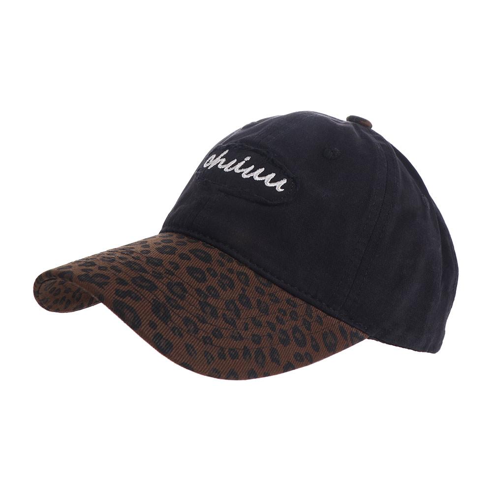 Adjustable Embroidered Baseball Cap Cotton Y2k Peaked Cap Retro Leopard Baseball Hat Teenagers