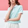 Anta X Sesame Street Color Block Logo Letter Polo Shirt Women Polo Shirts Light-Pink-Blue 162328136-3