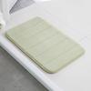 Bath Mat Bathroom Carpet Water Absorption Rug Shaggy Memory Foam Bathroom Mat Kitchen Floor Bathroom Rugs and Mat Set Shower Mat