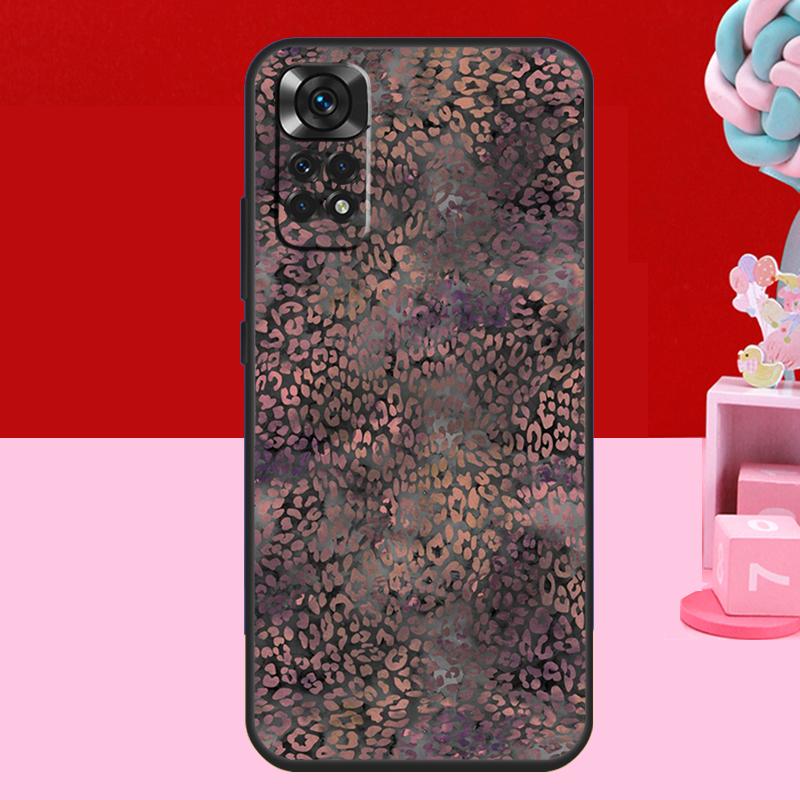 Leopard Print Case For Xiaomi Redmi Note 11 10 12 13 14 15 Pro Plus Redmi 15 C 14C 10C 12C 13C Soft Cover