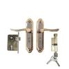 Vintage Bedroom Interior Door Lock Easy Install Interior Door Knobs Door Handle Lock Set  Indoor