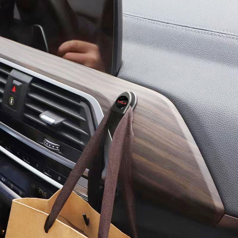 Car Hooks USB Cable Headphone Key Storage Mounted Hooks Clip For KIA Sportage Rio Ceed 2022 JD Soul Sorento Optima K5