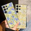 Funda Handyhülle Case für Samsung Galaxy S26 Ultra S25 Plus S20 Ultra S24 Note 20 8 9 10 S23 S10 S9 S21 FE Frische Blumen