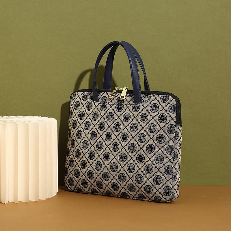 Business-Laptoptasche mit großer Kapazität, einfache Aktentasche, neutrale Tasche