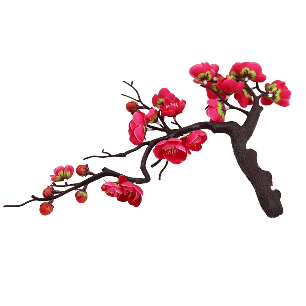 Artificial Flowers Indoor Decoration Plum Blossom Bouquet Good Materials