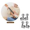 4 Adet Ukulele Akort Mandalı Uke Düğmeleri Akort Aletleri Akort Anahtarı 4 Telli Ukulele Halk Gitarı Kendin Yap Yapım Onarım Parçaları İçin