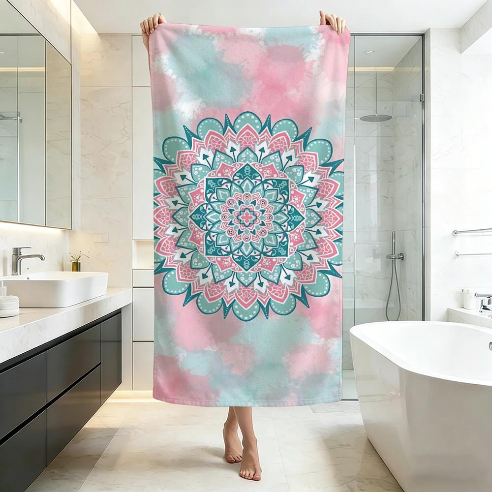 Mandala Towel Five-Star Hotel Quality Eco-Friendly Ultra Soft Thick Towels & Beach Towels