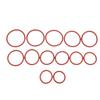 New 10PCS Silicone O RING For Coffee O-Ring VMQ Gasket Seal Thickness 4.3mm ORing Red Rubber 43.6*35*4.3 Mm