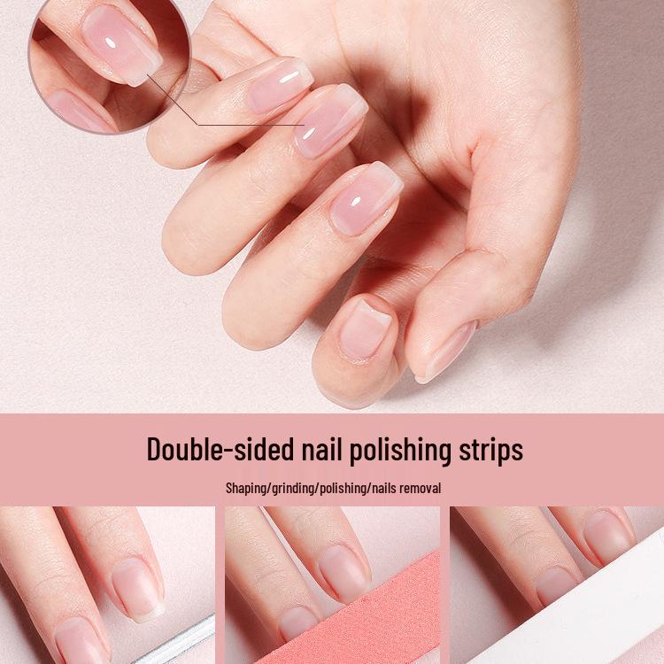 Complete Manicure Set: Nail Files, Dead Skin Remover, Finger Nail Tools, Polishing & Sanding Strips