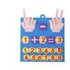 Felt Finger Math Learning Board: DIY Educational Toy for Addition and Subtraction