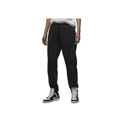 Brooklyn Fleece Paris Saint-Germain Solid Color Comfortable Fleece Knit Sports Pants Women Pants Gray Black FV7765-045